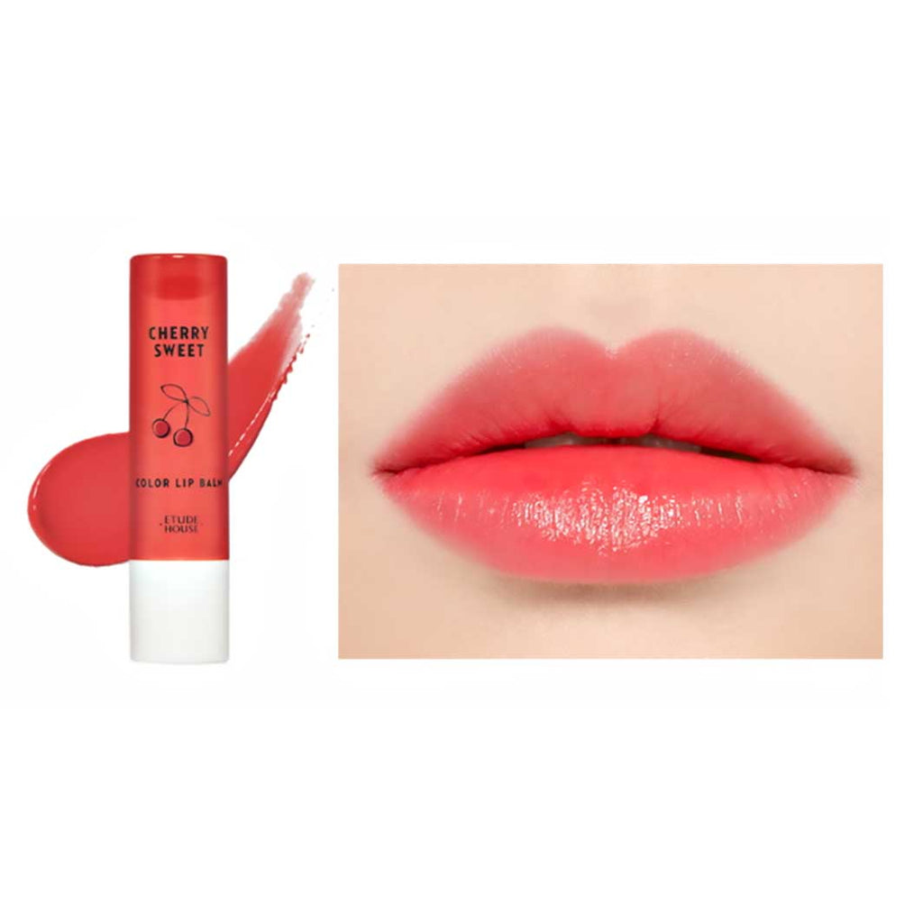Etude Cherry Sweet Color Lip Balm - Bursting Cherry