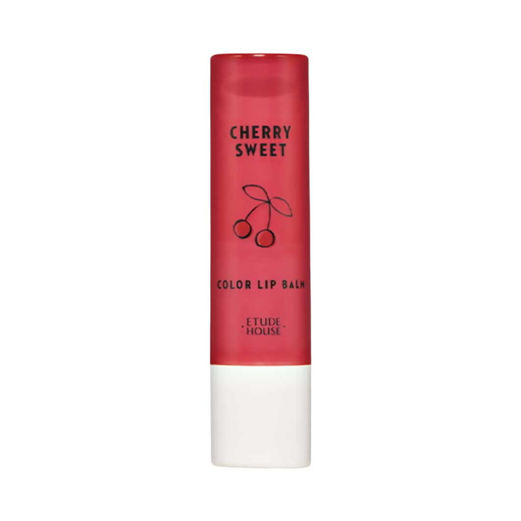 Etude Cherry Sweet Color Lip Balm - Attractive Cherry